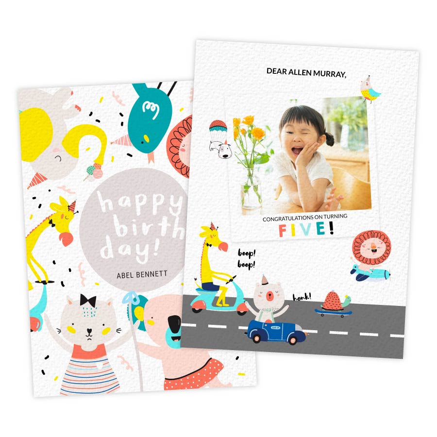 Happy Birthday Card Ideas – Create Personalised Birthday Cards
